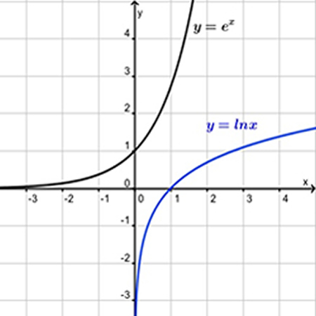 grafico esponenziale logaritmo 450x450